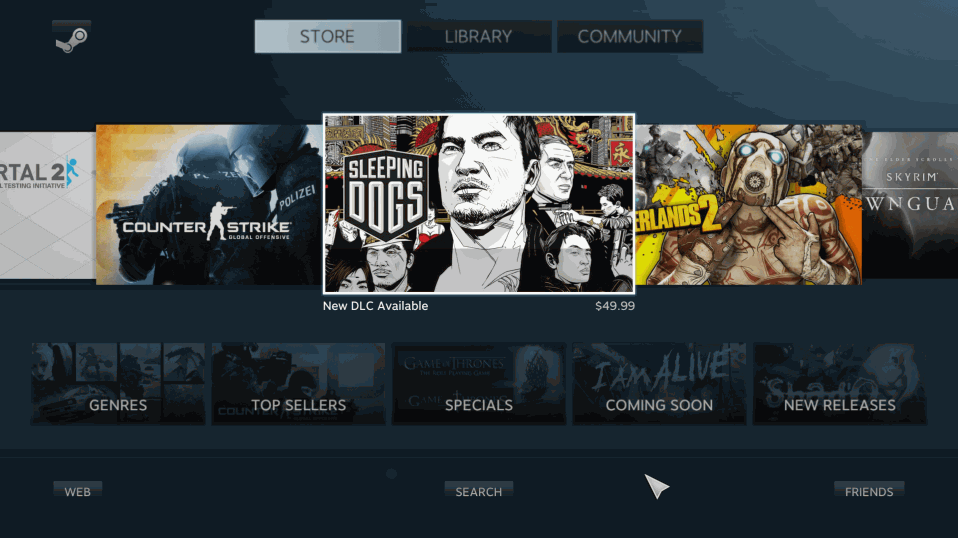 Steam. Your new console?